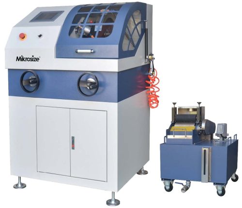 MCut-90A-Manual-Auto-Abrasive-Metallographic- MCut-90A Manual /Auto Abrasive Metallographic Cutter (Cutting Capacity:90mm)