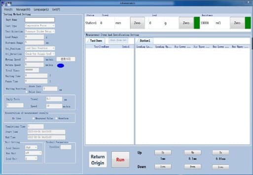 MS-1305R Automatic Load Displacement Curve Tester
