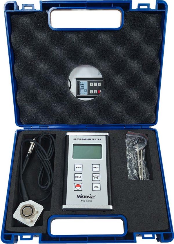 MS-6380 3-Axis Vibration Tester Instruction Manual