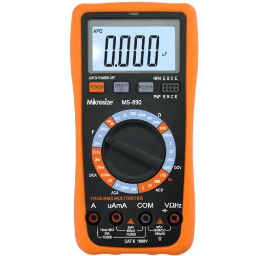 MS-8901 MS-890 2000 counts manual range digital multimeter
