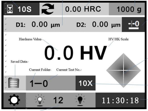 MVicky-10/50 Macro Vickers Hardness Tester